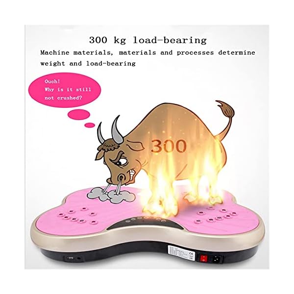 Vibration-Plate-Vibration-Plate-Exercise-Machine-With-Bluetooth-Speaker-Remote-Control-Vibration-Fitness-Trainer-For-Weight-Loss-Body-Toning-300lb-Max-LoadColorPink-vibration-plate-powerf Vibration Plate, Vibration Plate Exercise Machine With Bluetooth Speaker, Remote Control, Vibration Fitness Trainer For Weight Loss & Body Toning, 300lb Max Load.(Color:Pink vibration plate powerf