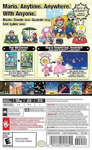 New Super Mario U Deluxe US Version