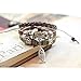 Alloy Fish Accessory Leather Bracelet Vintage Charm Multilayer Woven Wrap Adjustable Bracelet Unisex Fashion Jewelry