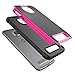 Tekcoo Moto Z2 Play Case, Tekcoo Motorola Z2 Play Droid Case for Girls, [Tmajor] Shock Absorbing [Rose] Rubber Silicone & Plastic Scratch Resistant Defender Bumper Hard Cases for Moto Z Play 2017