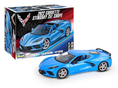 Revell 14556 2022 Chevrolet Corvette Stingray Z51 Coupe 1:25 Scale 142-Piece Sk…