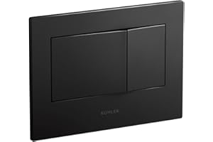 KOHLER 8857-7 Bevel Flush Actuator, Black