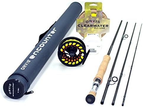Orvis Encounter 6-Weight 9'0" Fly Rod Outfit (6wt, 9'0", 4pc)