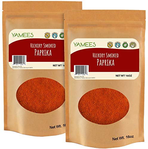 Yamees Smoked Paprika - Paprika Powder - Bulk Spices - 32 oz (16 oz Each)