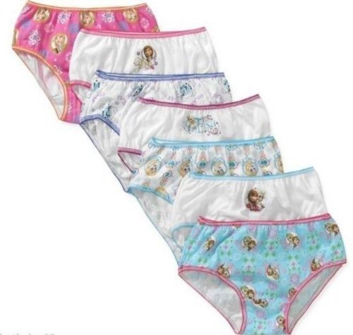 Disney Frozen Girls' Underwear - 7 Pack - Size 6