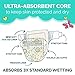 Seventh Generation Baby Diapers, Size 3, 155 count for Sensitive Skin (Packaging May Vary),155 Count (Pack of 1)
