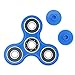 Hand Tri Spinner Fidget Toy with High Speed Si3N4 Hybrid Ceramic Bearing Ultra Durable Non-3D Printed for Relieves ADD,ADHD,Anxiety,and Autism Adult kids by LeshionLife (blue)