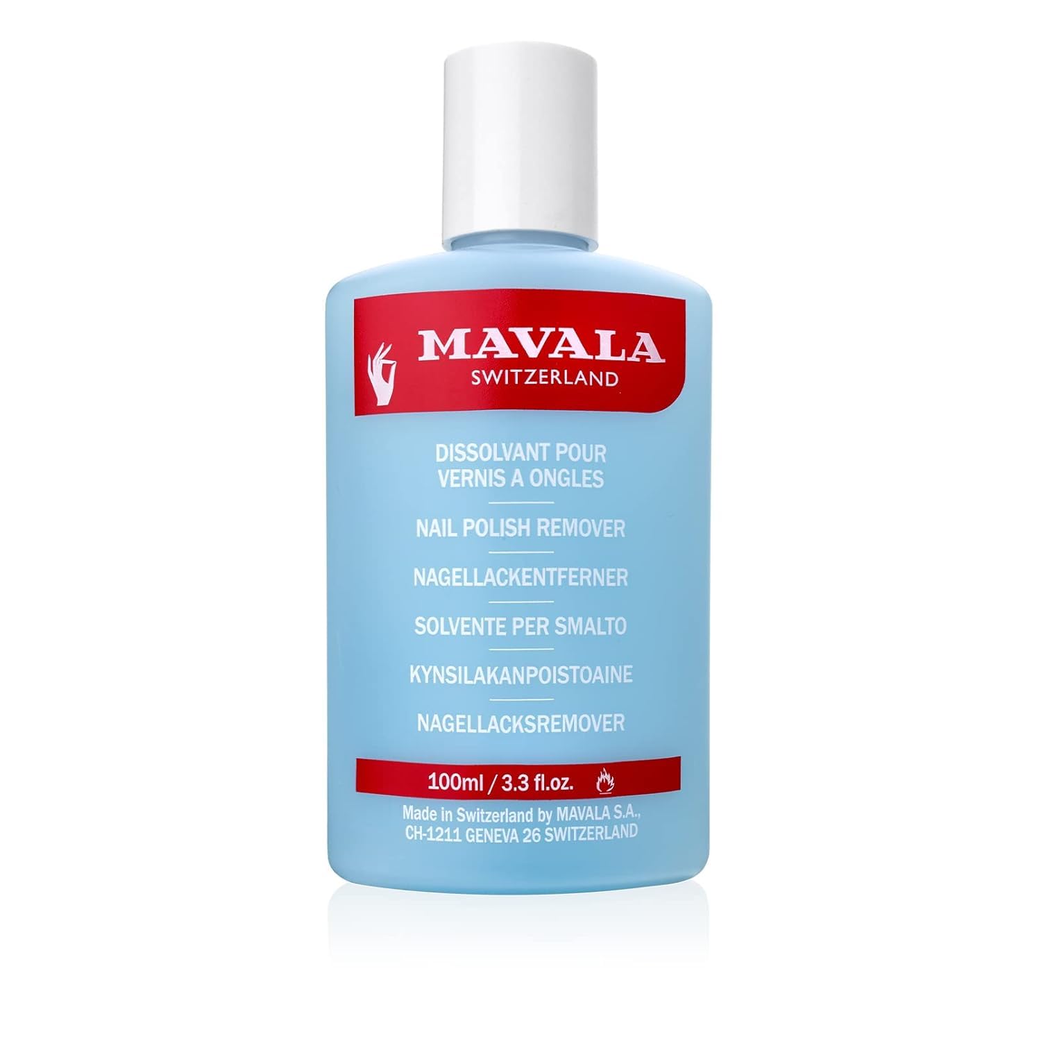 Mavala Gentle Nail Polish Remover, Blue
