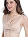 Intimate Portal Women Beaute Cotton Lace Wire Free Leisure Bralette Beige 36D 38B 38C