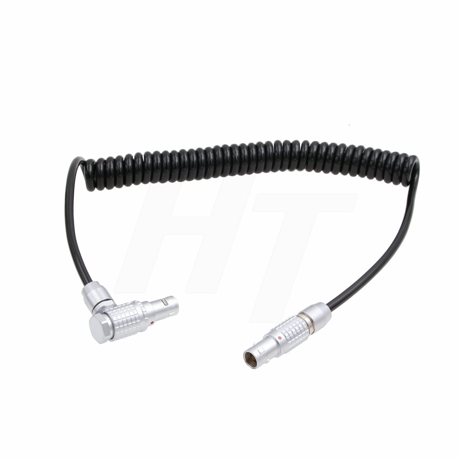 HangTon Timecode Sync Jam Cable for RED ARRI Alexa SXT LF Mini Camera Ambient Nano Lockit Sound Devices 688 Audio Recorder 0B 5 Pin to 5-Pin Right Angle