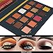 Beauty Glazed 15 Colors Sunset Dust Eyeshadow Makeup Palettes Shimmer Matte Glitter Waterproof High Pigmented Eye Shadow Warm Colors Makeup Powder Palette