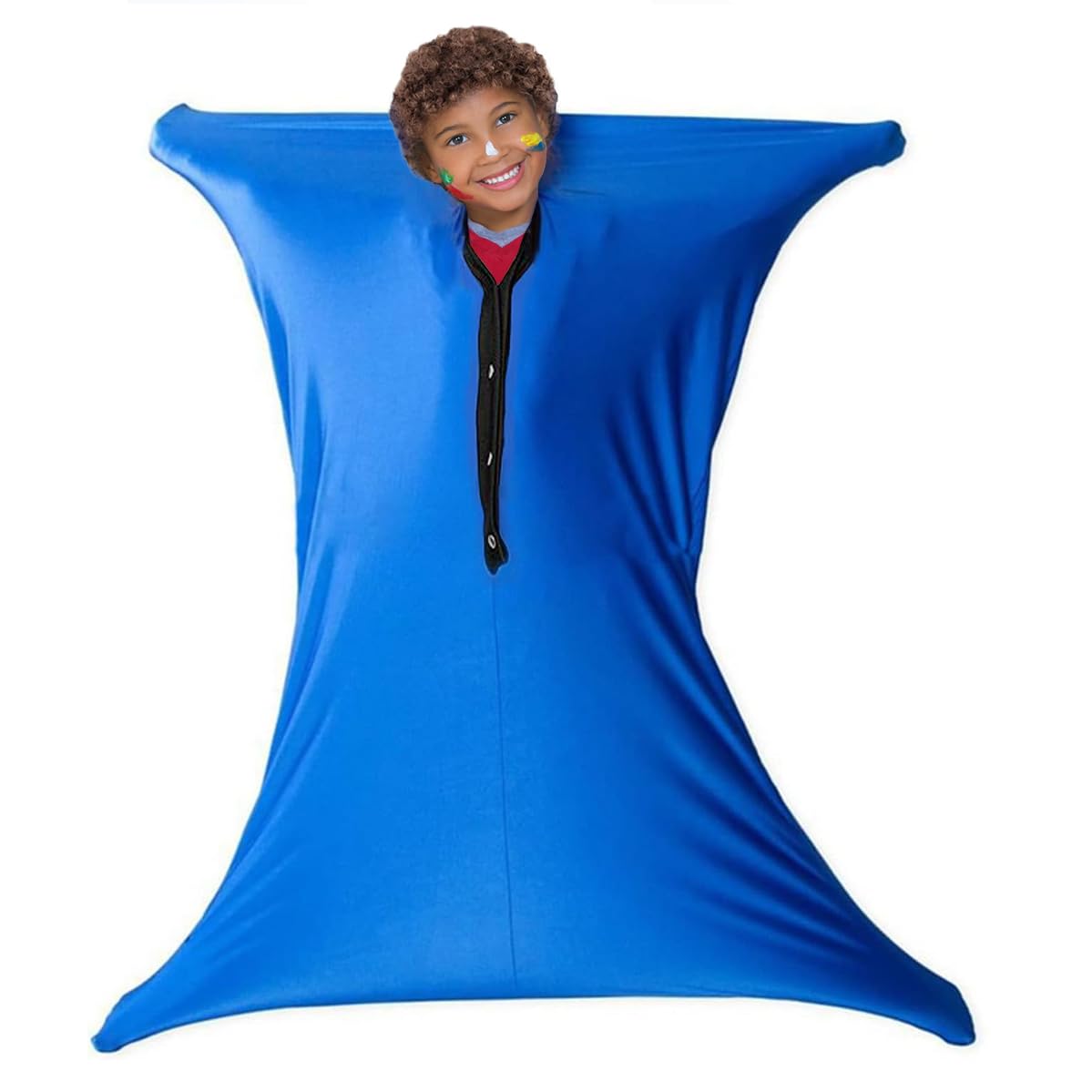 Tuxepoc Sensory Body Sock for Kids, Full-Body Wrap, Stretchy Body Sox, Relieve Stress, Autism, Anxiety (S(42"x27"Height 89-115CM))