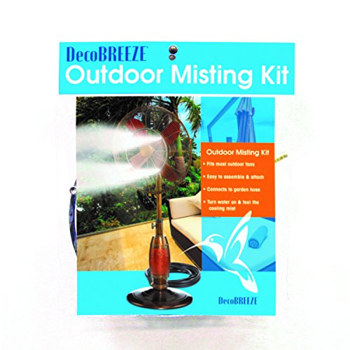 DecoBREEZE Outdoor Misting Kit for Outdoor Fans Patio, Lawn & Garden, Outdoor Heating & Cooling, Misting Systems