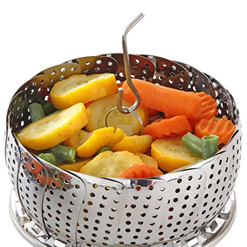 Vegetable Steamer Basket Set Steamer Inserts for Instant Pot + Safety