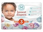 Honest Baby Diapers, Rose Blossom, Size 3, 136 Count