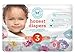 Honest Baby Diapers, Rose Blossom, Size 3 (136 Count)