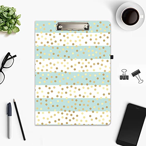 Hongri Clipboard Folio with Refillable Lined Notepad and Interior