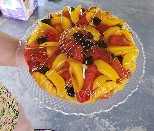 Efivs Arts 3 Pack Non-Stick Flower Shape Silicone Cake Pans Bread Pie Flan Tart Jello Molds for Birthday Party - Thumbnail 3