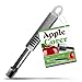 Elite Chef Stainless Steel Apple and Cupcake Corer Remover Makes Coring Fun & Easy