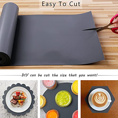 ALTOGEZE Shelf Liner Waterproof,Drawer Liner Washable,No Odor EVA