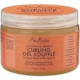 SheaMoisture Coconut Hibiscus Curling Gel Souffle - 12 oz TRG