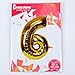 Helium Foil Digital balloons ,birthday holidays weddin party supply Golden 40