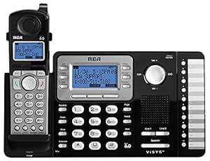 Amazon.com : RCA ViSYS RCA-25212 Dect_6.0 1-Handset 2-Line Landline