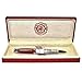 TG,LLC Treasure Gurus Fire Dept Firefighter Heavy Weight Metal Ball Point Pen Set Red Box Fireman Gift