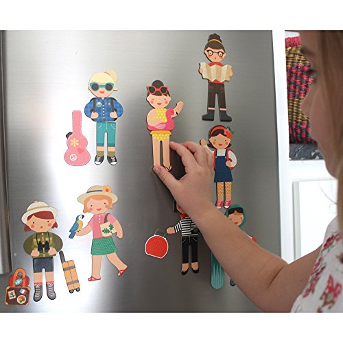Petit Collage Mix and Match Magnetic Tin Little Traveler