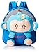 Generic Kids Gift Ideas for Kids Boys Girls Canvas School Bag Animal Cartoon Backpack Satchel School Book Bag (Blue)