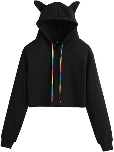 short black hoodie
