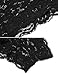 IN'VOLAND Plus Size Sexy One Piece Lingerie Halter Backless Hollow Floral Lace Teddies Sleepwear Nightwear (22W, Black 3)