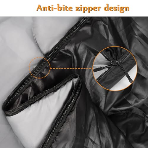 Sleeping Bag for Adults 3-Season - Ultra-Light & Warm, Waterproof Camping Sleeping Bag, Lightweight with Compact Bag for Backpacking, Hiking, Travel