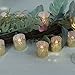 Frux Home and Yard FLAMELESS TEA LIGHT SET 24 Flickering LED Battery Tealight Candles With Gold Decorative Votive Wraps Included