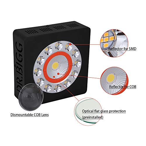 (Upgraded) Full Spectrum 1000W LED Grow Light Adjustable Veg and Bloom