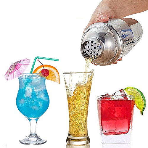 YYQQ Cocktail Shaker Set,10Teilige Cocktail Shaker,Komplettes Kit, Sie müssen Keine zusätzlichen Whisky Steine kaufen… – Bild 8