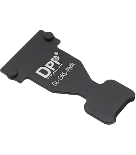Amazon.com: DPP Titanium RMSc Footprint Adapter Plate for Glock