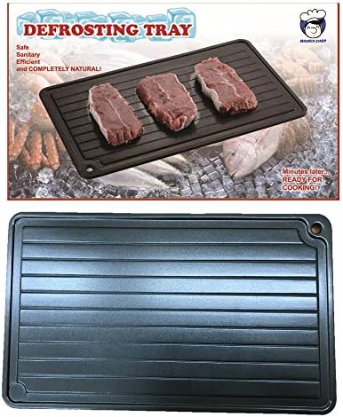 Yctze Fast Defrosting Tray - Aluminum Thawing Plate For Meat & Frozen Food, No Electricity Needed - View #9