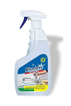 BlueOxy 500ml Tap Cleaner | The Expert Hard Water | soap scum | Lime Scale Stain Remover