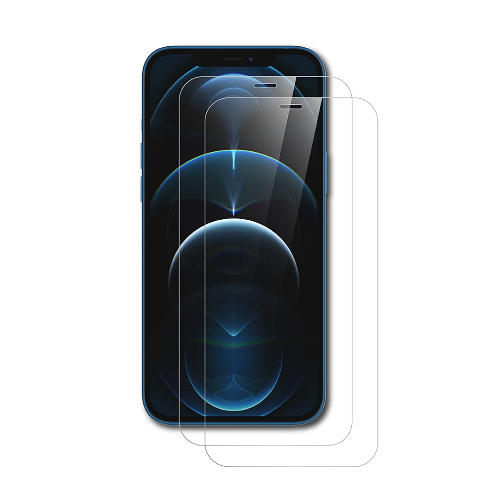 AICEK 2-Pack Screen Protector Compatible for Apple iPhone 11 Pro Max/iPhone XS Max, Premium Tempered Glass Screen Protector