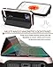 iPhone SE Wallet Case, Vena [vCommute][Drop Protection] Flip Leather Cover Card Slot Holder with KickStand for Apple iPhone SE 5 5S (Rose Gold / Black)