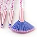 Makeup Brushes Set, 7pcs/set Colorful Floating Sequins Foundation Blending Blush Eyeliner Face Powder Makeup Brush Kit Beauty Cosmetic Tools (7 Pcs)