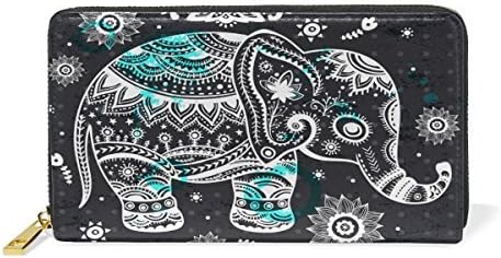 Colorful Genuine Leather Girl Zipper Wallets Clutch Coin Phone for Women