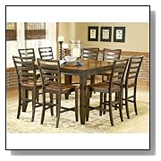 Counter Height Dining Sets Bali 9-Piece Counter Height Dining Collection