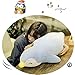 sunyou Cute Blue Penguin Soft Plush Hugging Pillow Pet Stuffed Cotton Animals Toy Gifts for Kids Men Women Friends 24.8 inches/63 cm (Large)