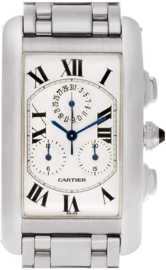 Amazon カルティエ タンク アメリカン クォーツ メンズ 腕時計 Wl1 認定中古品 メンズ腕時計 腕時計 通販