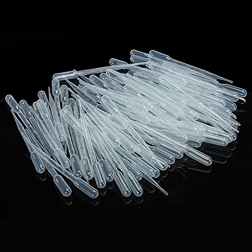 200PCS 1ml Plastic Transfer Pipette, Essential Oils Pipettes Transfer Pipettes Eye Dropper Gradulated