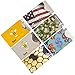 Credit & ATM RFID Protector Sleeve by BEE SECURE, Advanced Blocking Technology Prevents ID Theft, includes 6 UNIQUE and STYLISH Designs for Men & Women, Bee safe and secure
