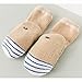 SKOLA 2 Thick Winter Warm Baby Toddler Anti Slip Skid Socks Grip Slipper Cotton(18-30 Months,Blue Rabbit/Gray Penguin)