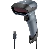 NETUM USB Laser Barcode Scanner, Handheld 1D Wired Bar Code Scanner | Scanning UPC EAN Reader Gun Retails for Supermarket, Convenience Store, Warehouse - NT-M1